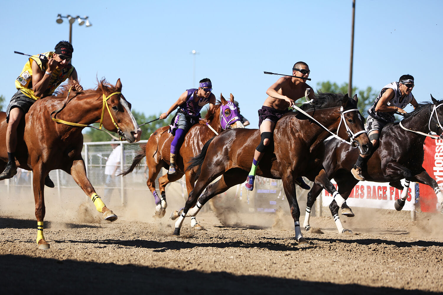 The Horse Nations Indian Relay Races returned to Buffalo